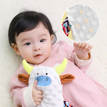 [100240	] Towel Soft Soother Teether Cuddly Pals - Ducky