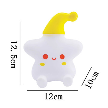 [100431] Portable Mini Bedside Baby LED Night Light Lamp - Star