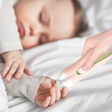 [100684] 6 in 1 Baby & Kids USB Rechargeable Nail Trimmer / Polisher Manicure Set - Blue