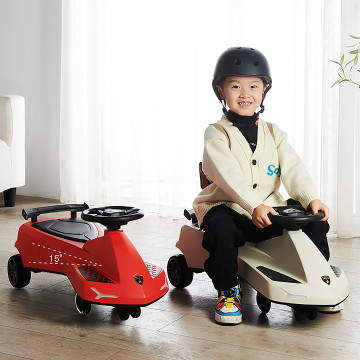 [LB2003] Lamborghini Swing Car For Kids - Red