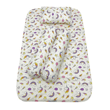 [141670] On The Go Travel Mattress Set (UNICORN)