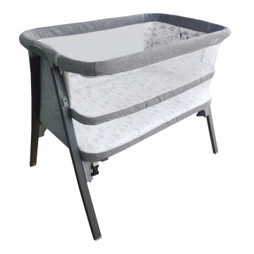 [500361] Krib Side Sleeping Crib - GREY CLOUD