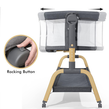 [502433] iKrib Rockee Co-Sleeping Bedside Crib