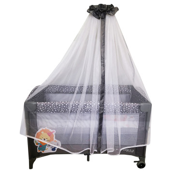 [503577] S12 Travel Deluxe Bedside Playcrib - Lion