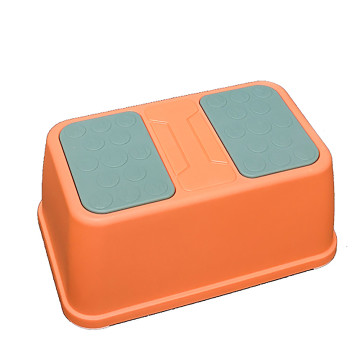 [594681] 1 Level Step Stool - Orange