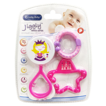 [609651] Discovery Pals Jiggly Rattle Link Set - Princess