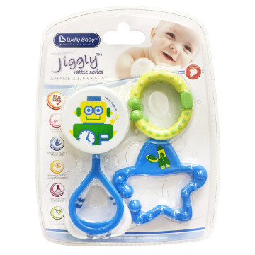 [609668] Discovery Pals Jiggly Rattle Link Set - Robot