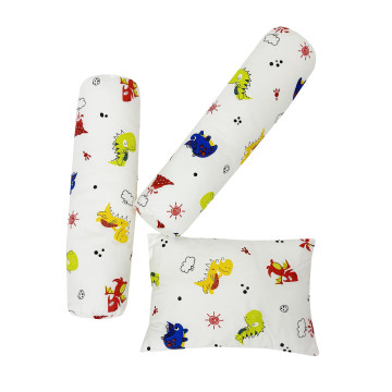 [623213] On The Go Pillow Bolster Set - Volcano