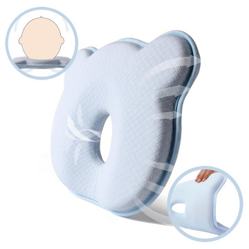 [623992] Bloomee infant Head Shaping Pillow - Blue