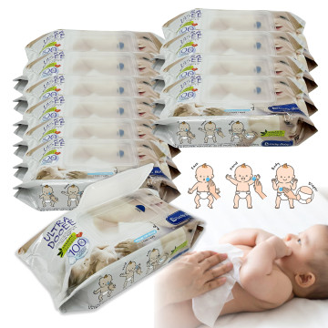 [810026] Ultra Dooee Natural Aloe Moisturizing Wipes (Value)