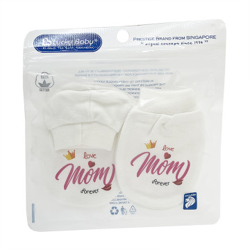 [910054] New Born Mitten & Bootees Set - I Love Mommy