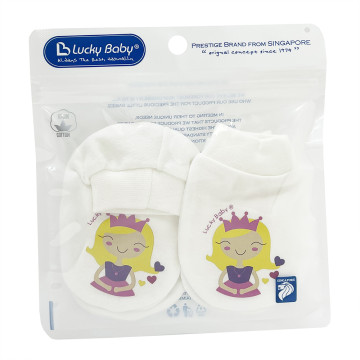 [910078] New Born Mitten & Bootees Set - Princess