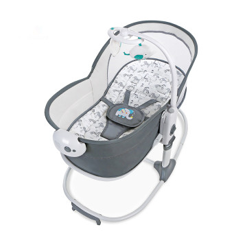 [621134] 6 in 1 Deluxe Multi-Functional Bassinet (Oval)