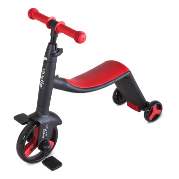 [TF31] 3 In 1 Balance Bike Ride On - Red