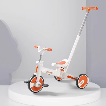 [502198] 4 In 1 Multi-Functional Tricycle - Orange